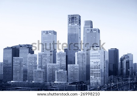 cityscape-Beijing city skyline