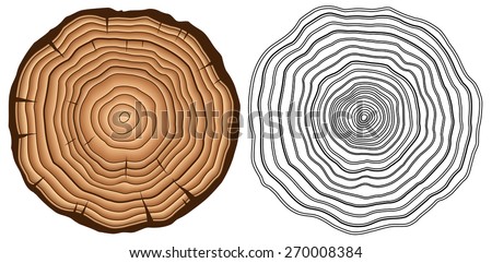 vector tree rings