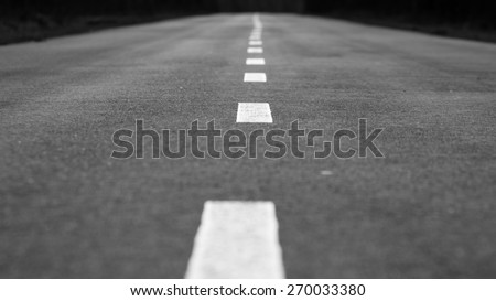 road to the unknown destination Royalty-Free Stock Photo #270033380