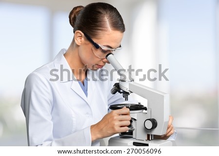 Microscope, Laboratory, Research.