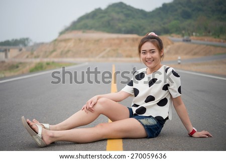 Pictures of young girl in Asia