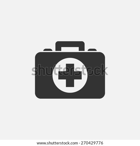 first aid kit icon Royalty-Free Stock Photo #270429776
