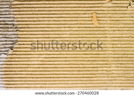 cardboard corrugated pattern background