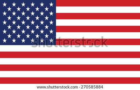 United States Flag Vector Royalty-Free Stock Photo #270585884