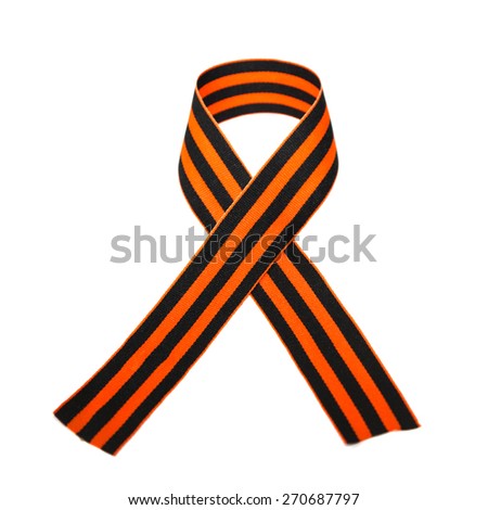 st george ribbon. victory day, may 9