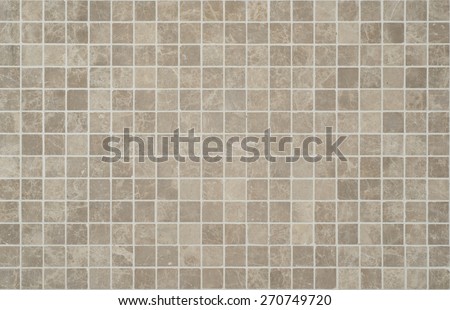 Texture of fine ceramic tiles cream and brown.