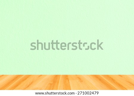 background texture green tone with wooden paving