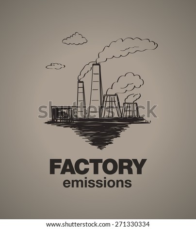factory emissions concept

