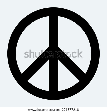 Peace sign.
