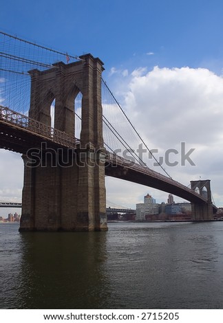 Brooklyn Bridge from Manhattan Side