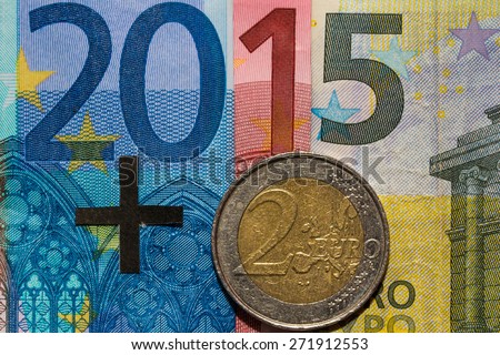 2017 created out of Euro bank papers
