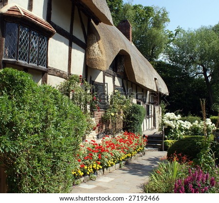 Anne Hathaway's Cottage Royalty-Free Stock Photo #27192466