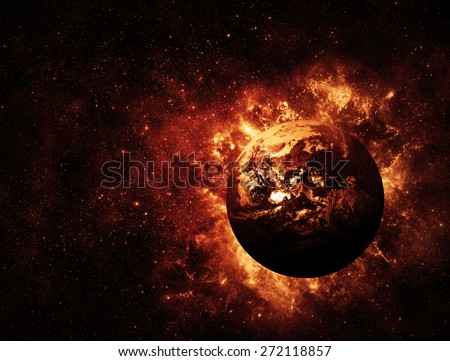 End of the World - Elements of this Image Furnished by NASA