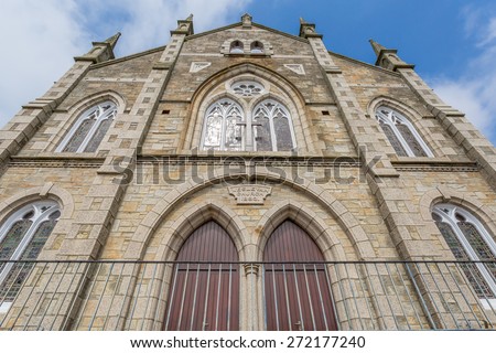 Wesleyan Methodist Church in Marazion in cornwall england uk Royalty-Free Stock Photo #272177240
