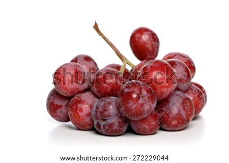 Bunch of grapes - studio shot