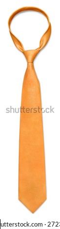 Tie, evening dress, isolated on white background.