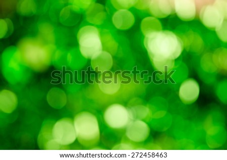 de-focused lights background. abstract Bokeh green and yellow lights
