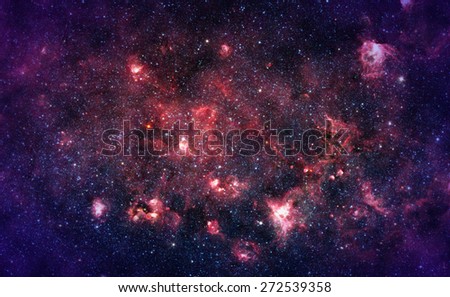Bright Starfield - Elements of this Image Furnished by NASA