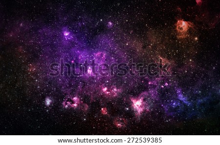 Colorful Starfield - Elements of this Image Furnished by NASA