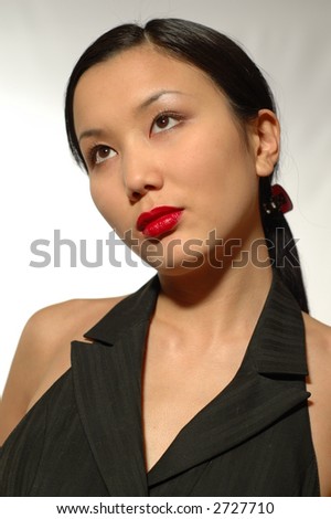 Portrait of the asian woman