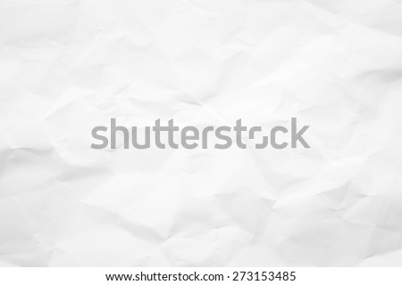Paper texture. White crumpled paper background. Royalty-Free Stock Photo #273153485