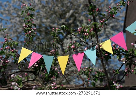 String Garland Decoration - Spring Celebration