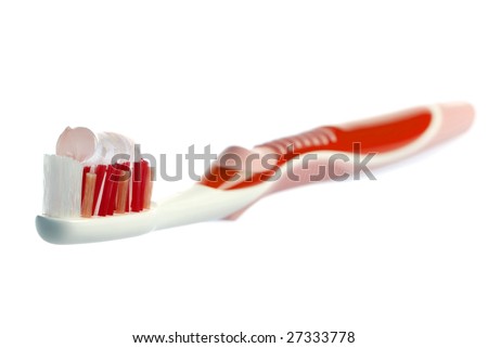 Toothbrush isolated on white background