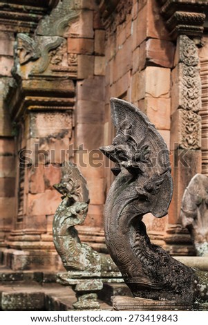 KingSculpted Phanomrung,T hailand serpent