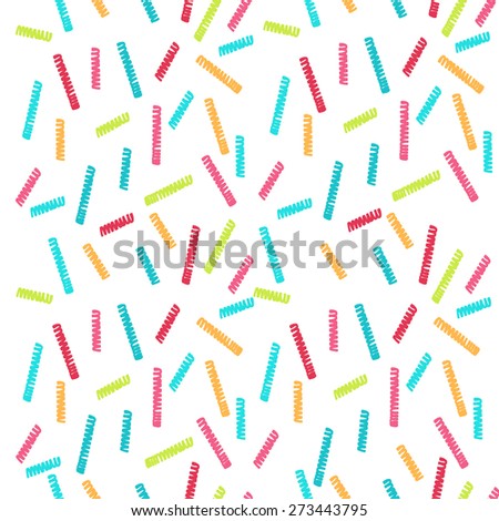 Colorful Happy birthday pattern