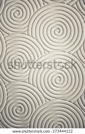 Curly circle pattern texture which can be used as background in grunge style