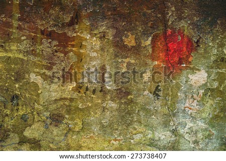 Grungy abstract background cracked wall.