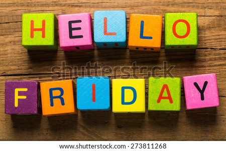 Weekend, greeting, date. Royalty-Free Stock Photo #273811268
