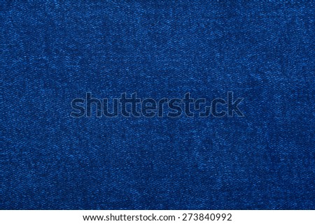 Blue jean fabric texture background.
