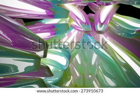 Fantastic glossy color background
