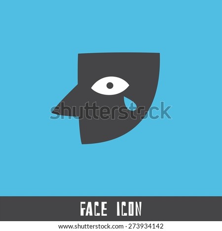 face icon tear