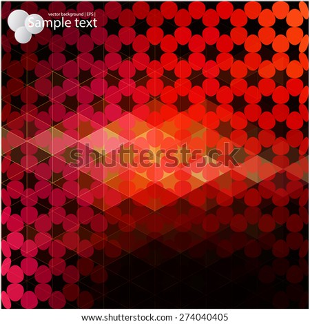 Vector geometric shapes. Colorful background. Texture for use in the design of brochures, booklets, banners and others.