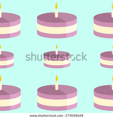 cake flat pattern