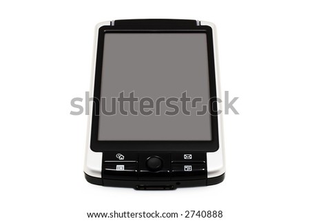 shot of the thin mobile pc on a white background with pretty shadow
