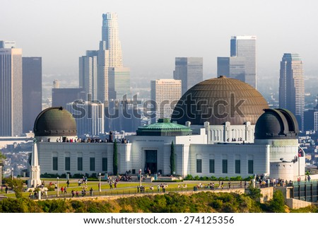 Griffith Park Observatory Royalty-Free Stock Photo #274125356