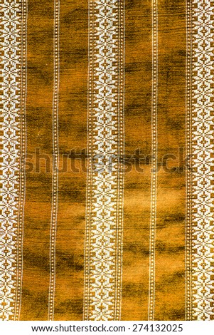 Texture of Thai silk pattern, Thailand textile