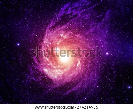Glorious Wormhole in Space - Elements of this Image Furnished by NASA Royalty-Free Stock Photo #274214936