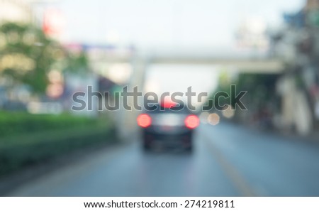  blurred street background for transportation product display