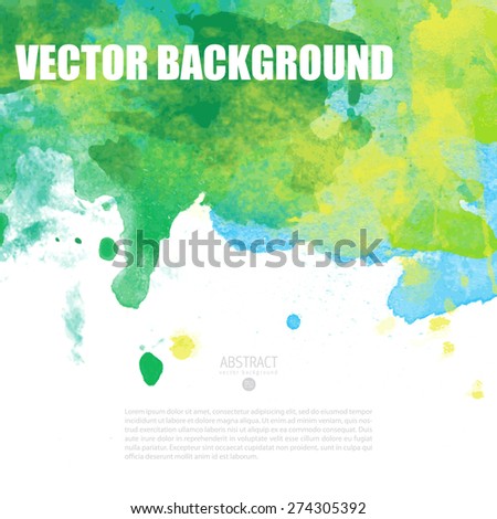 multicolored poster die with watercolor paint splash abstraction scene ideal for different user design for contract documents advertisement and placards star colourful scene paint colorful stroke fun