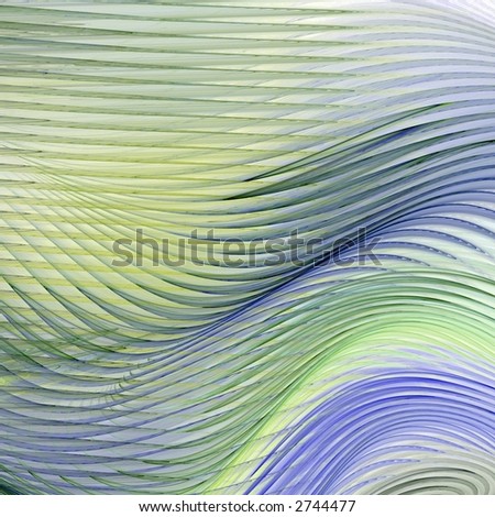 Abstract Wave Fractal