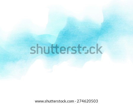 Abstract soft watercolor background. 