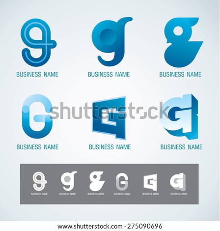Logo and Symbol design G concept