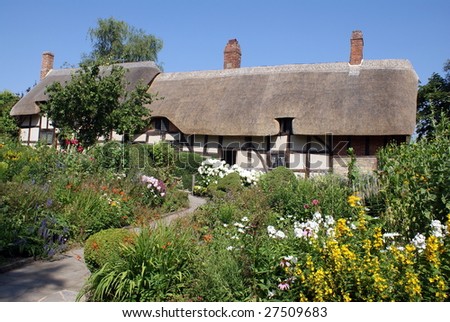 Anne Hathaway's Cottage Royalty-Free Stock Photo #27509683