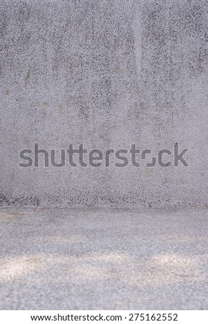closeup of white concrete wall and floor