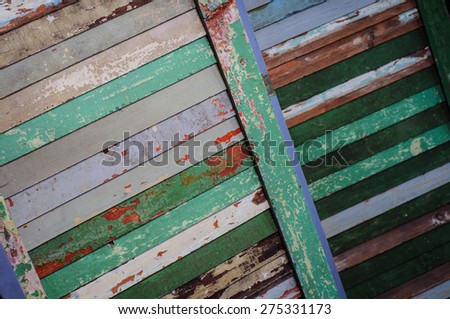 wooden screen