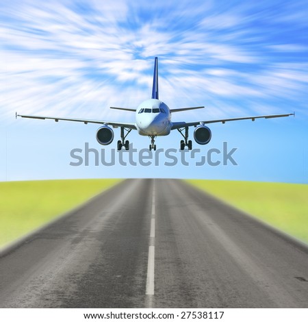 Landing or taking off